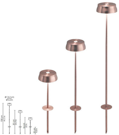 Zafferano Sister Light Lampada da Terra