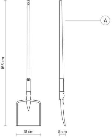 Lampada da terra LED Karman Tobia - Pala