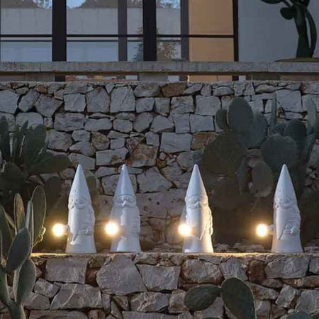 Lampada da terra LED per esterni Karman Ottavo