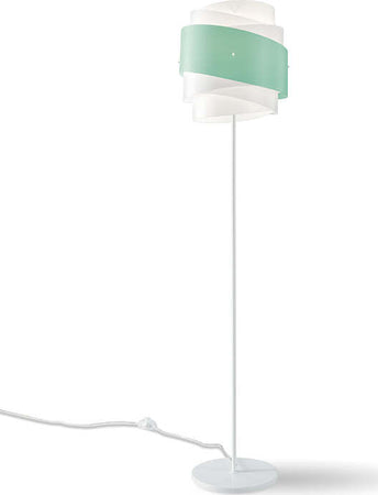 Lampada-Da-Terra-Moderna-1-Luce-Bea-In-Polilux-Verde-D40-Made-In-Italy