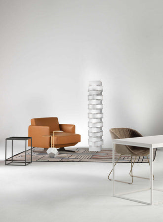 Lampada-Da-Terra-Moderna-1-Luce-Building-In-Polilux-Bianco-Made-In-Italy