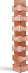 Lampada-Da-Terra-Moderna-1-Luce-Building-In-Polilux-Rame-Made-In-Italy