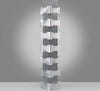 Lampada-Da-Terra-Moderna-1-Luce-Building-In-Polilux-Silver-Made-In-Italy