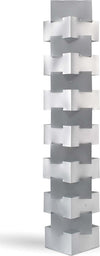 Lampada-Da-Terra-Moderna-1-Luce-Building-In-Polilux-Silver-Made-In-Italy