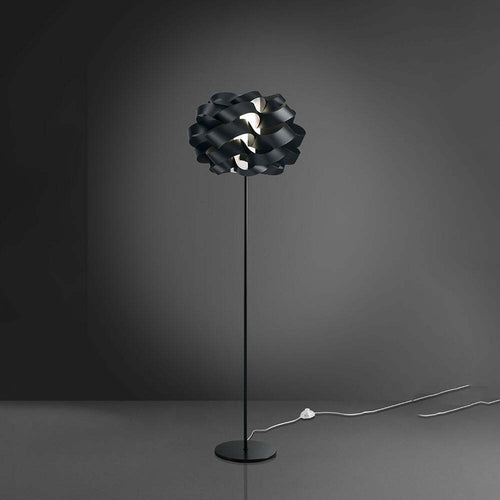 Lampada-Da-Terra-Moderna-1-Luce-Cloud-In-Polilux-Nero-Made-In-Italy