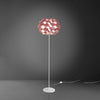 Lampada-Da-Terra-Moderna-1-Luce-Cloud-In-Polilux-Rosa-Metallico-Made-In-Italy