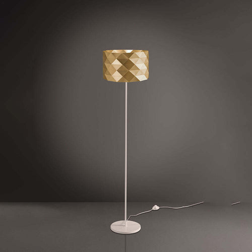 Lampada-Da-Terra-Moderna-1-Luce-Prisma-In-Polilux-Oro-H153-Made-In-Italy