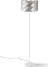 Lampada-Da-Terra-Moderna-1-Luce-Prisma-In-Polilux-Silver-H153-Made-In-Italy