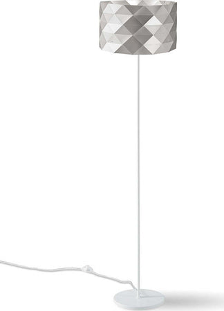 Lampada-Da-Terra-Moderna-1-Luce-Prisma-In-Polilux-Silver-H153-Made-In-Italy