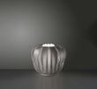 Lampada-Da-Terra-Moderna-2-Luci-Queen-In-Polilux-Silver-D60-Made-In-Italy