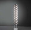 Lampada-Da-Terra-Moderna-3-Luci-Prisma-In-Polilux-Silver-H155-Made-In-Italy
