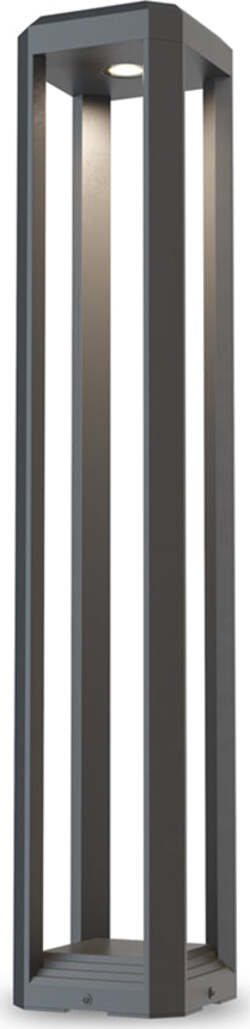 Lampada-Da-Terra-Moderna-Da-Esterno-Alluminio-Grigio-Luce-Led-13W-Ip65
