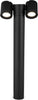 Lampada-Da-Terra-Moderna-Da-Esterno-Alluminio-Nero-2-Luci-Gu10-50W-Ip54
