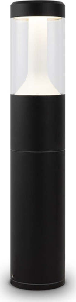 Lampada-Da-Terra-Moderna-Da-Esterno-Alluminio-Nero-Luce-8W-Ip54