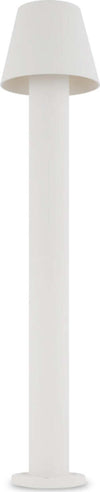 Lampada-Da-Terra-Moderna-Da-Esterno-Metallo-Bianco-Luce-Led-5W-Ip65