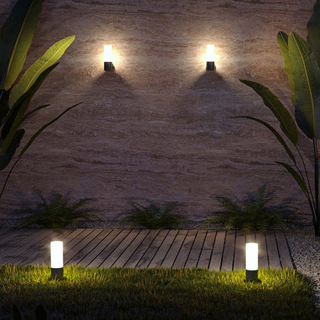 Lampada-Da-Terra-Moderna-Da-Esterno-Metallo-Grigio-1-Luce-E27-60W-Ip54