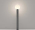 Lampada-Da-Terra-Moderna-Per-Esterno-Alluminio-Grigio-1-Luce-E27-60W-Ip54-A++
