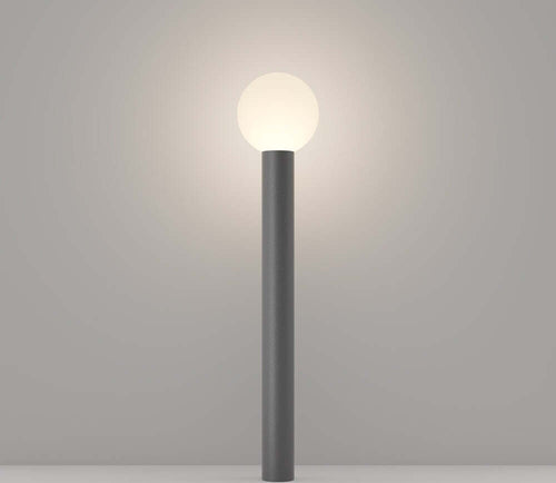Lampada-Da-Terra-Moderna-Per-Esterno-Alluminio-Grigio-1-Luce-E27-60W-Ip54-A++