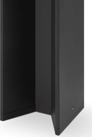 Lampada-Da-Terra-Moderna-Per-Esterno-Alluminio-Grigio-Luce-Led-9W-Ip54