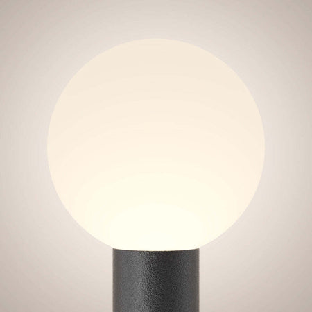 Lampada-Da-Terra-Moderna-Per-Esterno-Alluminio-Nero-1-Luce-E27-60W-Ip54-A++