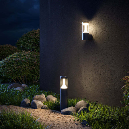 Lampada-Da-Terra-Moderna-Per-Esterno-Alluminio-Nero-Luce-8W-Ip54