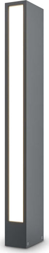 Lampada-Da-Terra-Moderna-Per-Esterno-Metallo-Grafite-Luce-Led-12W-Ip65