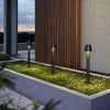Lampada-Da-Terra-Moderna-Per-Esterno-Metallo-Grafite-Luce-Led-5W-Ip65