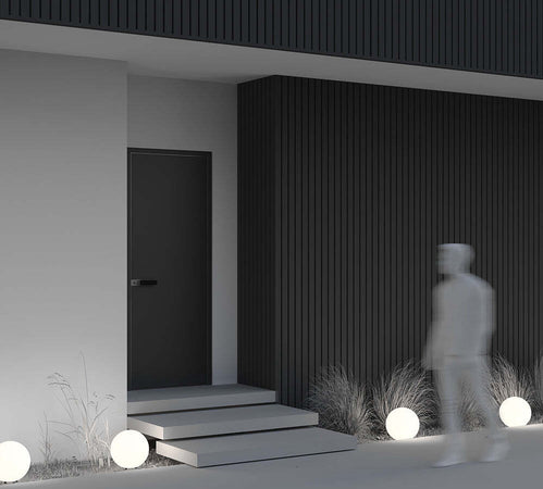 Lampada-Da-Terra-Moderna-Per-Esterno-Plastica-Bianco-1-Luce-E27-30W-Ip54
