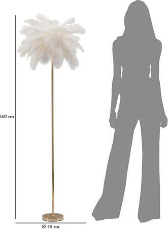 Lampada-Da-Terra-Palm-Bianca-Cm-55X160