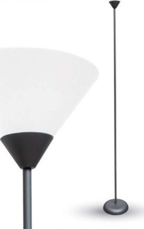 LAMPADA DA TERRA PIANTANA IN METALLO CON PORTALAMPADA PER LAMPADINE E27 VT-7500  Trade Shop italia - Napoli, Commerciovirtuoso.it