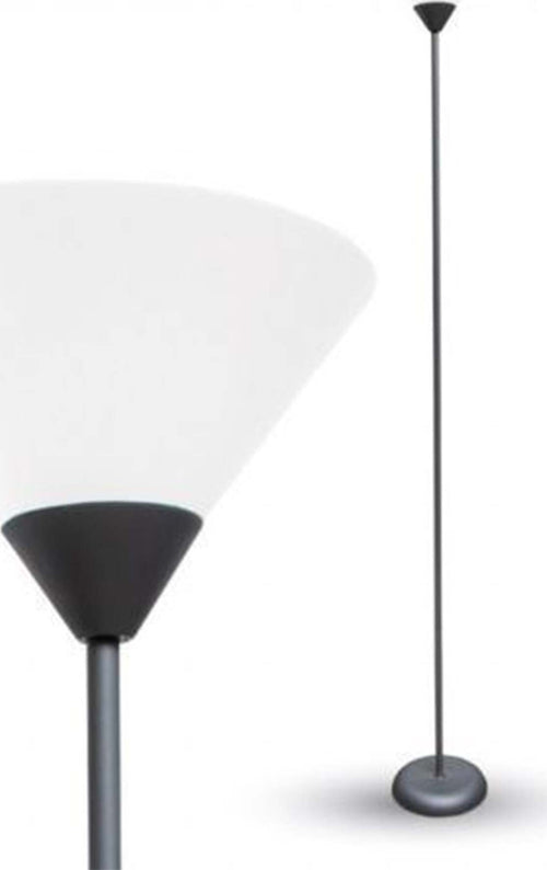 LAMPADA DA TERRA PIANTANA IN METALLO CON PORTALAMPADA PER LAMPADINE E27 VT-7500  Trade Shop italia - Napoli, Commerciovirtuoso.it