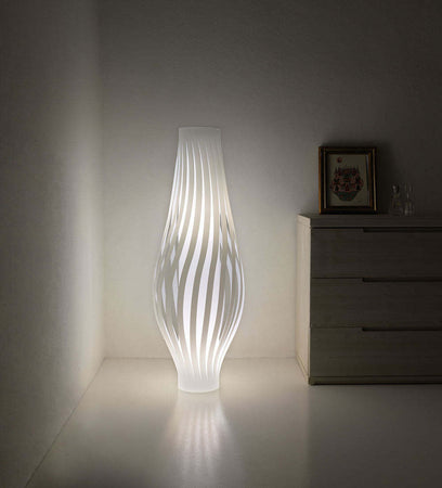 Lampada-Da-Terra-Totem-Dama-Helios-1-Luce-In-Polilux-Bianco-Made-In-Italy
