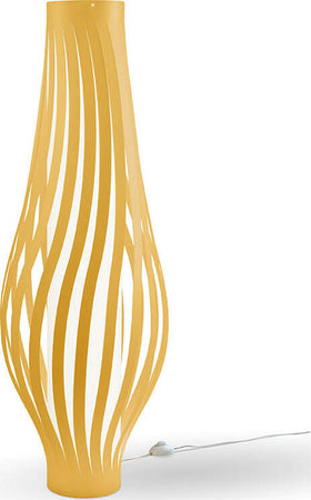 Lampada-Da-Terra-Totem-Dama-Helios-1-Luce-In-Polilux-Ocra-Made-In-Italy