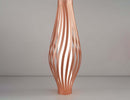 Lampada-Da-Terra-Totem-Dama-Helios-1-Luce-In-Polilux-Rame-Made-In-Italy
