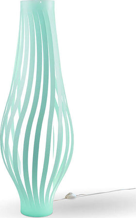 Lampada-Da-Terra-Totem-Dama-Helios-1-Luce-In-Polilux-Verde-Made-In-Italy