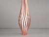Lampada-Da-Terra-Totem-Dama-Helios-1-Luce-Polilux-Rosa-Metallico-Made-In-Italy