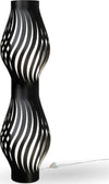 Lampada-Da-Terra-Totem-Helios-1-Luce-In-Polilux-Nero-Made-In-Italy