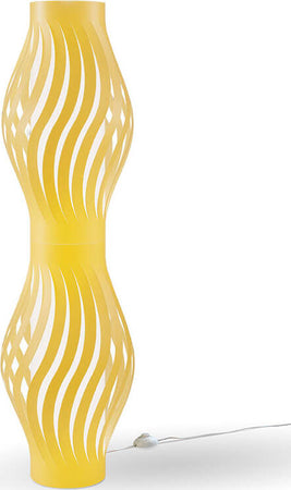 Lampada-Da-Terra-Totem-Helios-1-Luce-In-Polilux-Ocra-Made-In-Italy