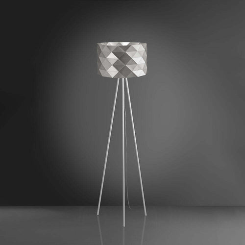 Lampada-Da-Terra-Treppiede-1-Luce-Prisma-In-Polilux-Silver-H146-Made-In-Italy