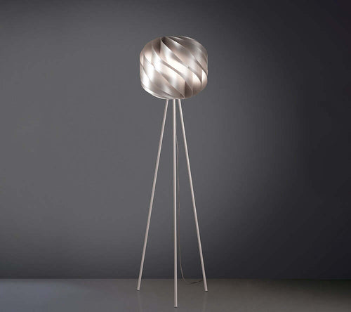 Lampada-Da-Terra-Treppiede-Globe-1-Luce-In-Polilux-Silver-D40-Made-In-Italy