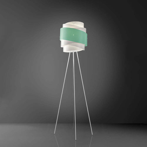 Lampada-Da-Terra-Treppiedi-1-Luce-Bea-In-Polilux-Verde-D40-Made-In-Italy
