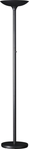 Lampada da terra Varialux - a led - base diametro 30 cm - altezza 175-186 cm- 22W - nero - Unilux Illuminazione/Illuminazione per interni/Lampade/Lampade da terra Eurocartuccia - Pavullo, Commerciovirtuoso.it