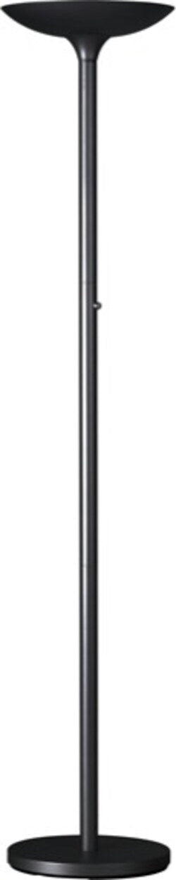 Lampada da terra Varialux - a led - base diametro 30 cm - altezza 175-186 cm- 22W - nero - Unilux Illuminazione/Illuminazione per interni/Lampade/Lampade da terra Eurocartuccia - Pavullo, Commerciovirtuoso.it