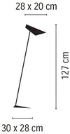 Lampada da terra Vibia I.Cono