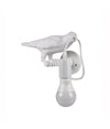 Lampada Decorativa Muro A Forma Di Corvo Uccello Applique Parete In Resina E66