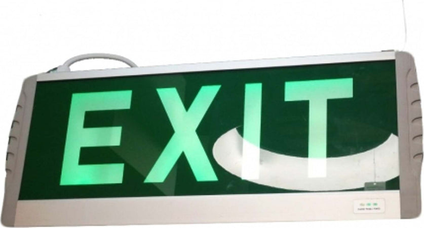 Lampada Di Emergenza Led Exit 3w Luce Sicurezza 375x159x21 Mm Con Plafoniera Illuminazione/Illuminazione per interni/Lampadari lampade a sospensione e plafoniere/Plafoniere Trade Shop italia - Napoli, Commerciovirtuoso.it