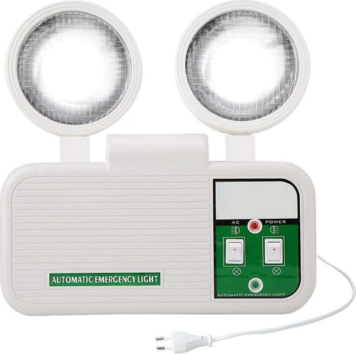Lampada di Emergenza LED per Luoghi Pubblici Indicatore di Uscita di Emergenza Interna 110-220 V 2 W - EX DEMO