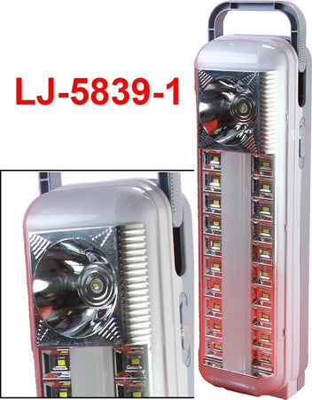 LAMPADA DI EMERGENZA RICARICABILE CON 20 LED SMD NEON 14 SMD 1 LED TORCIA  Trade Shop italia - Napoli, Commerciovirtuoso.it