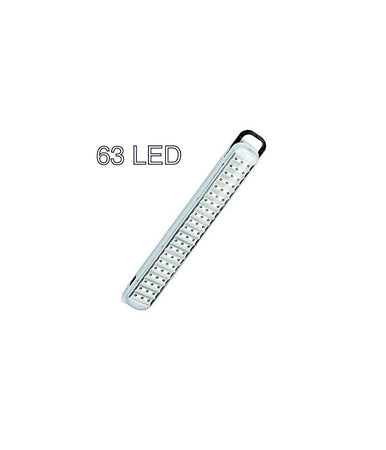 Lampada Di Emergenza Ricaricabile Portatile 63 Led Emergenza Torcia Luce