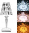 Lampada Effetto Cristallo Da Tavolo A Led Con Batteria Ricaricabile Bar Locali Lampada Da Tavolo Illuminazione/Illuminazione per interni/Lampade/Lampade da tavolo e abat-jour Tech Service - Melito di Napoli, Commerciovirtuoso.it